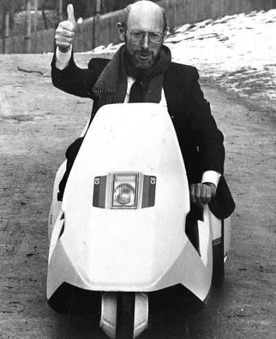 Clive Sinclair and his C5